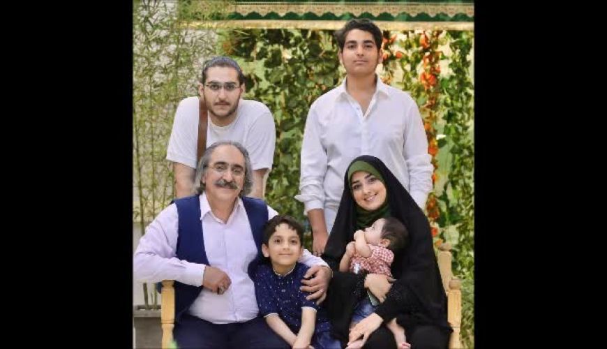 اولین عکس از خانواده 6 نفری شهرام شکیبا و ستاره سادات قطبی