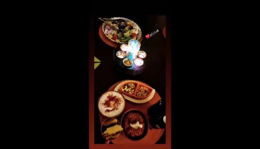 شام دلچسب مادر سپیده خداوردی برای دختر و پسرش سانیار