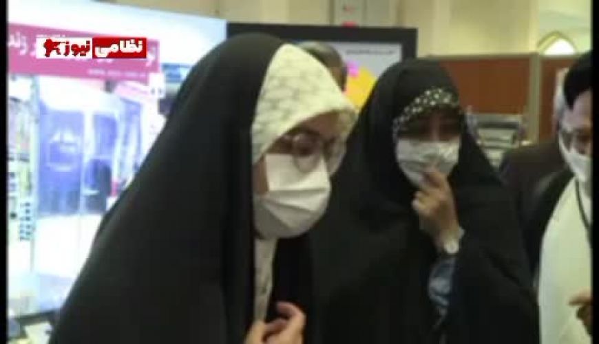 دیدار آرمیتا رضایی نژاد دختر شهید هسته ای داریوش رضایی نژاد با رهبر انقلاب