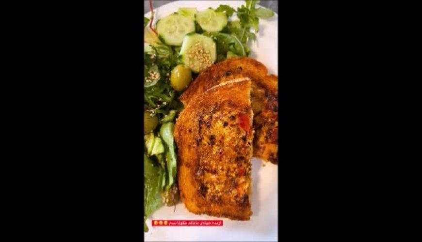 پخت غذای خوشمزه سپبده بزمی پور برای یک شام ساده و حاضری