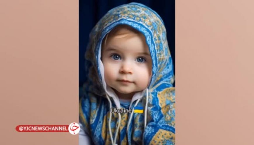 کشور ها با هوش مصنوعی نوزاد شدن / کودک ایرانی زیباترین شد