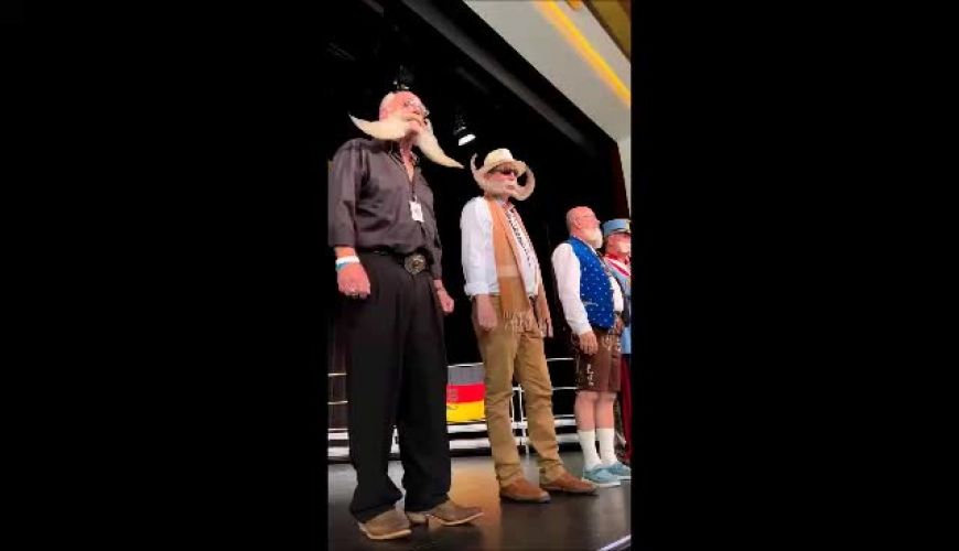 مسابقات ریش و سبیل در مجارستان!