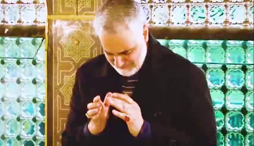 حضور رئیس‌جمهور بر مزار سردار شهید حاج قاسم سلیمانی