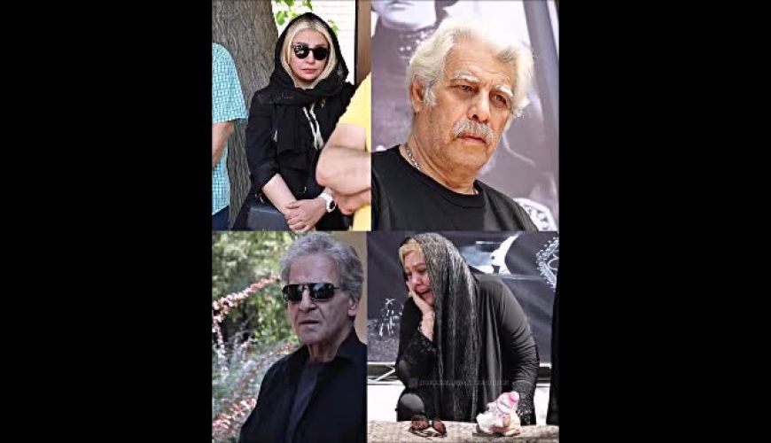 گریه های بی امان بازیگر زن معروف بر مزار فریماه فرجامی