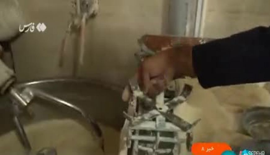 ترفند یک نانوایی برای کم فروشی و سنگین کردن چانه خمیر