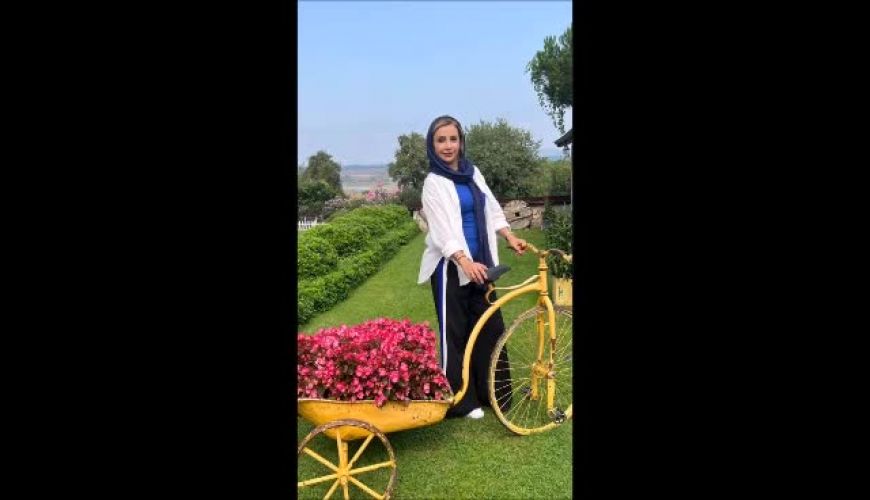  تیپ خیلی متفاوت شبنم قلی خانی در طبیعت روستای معروف ترکیه 