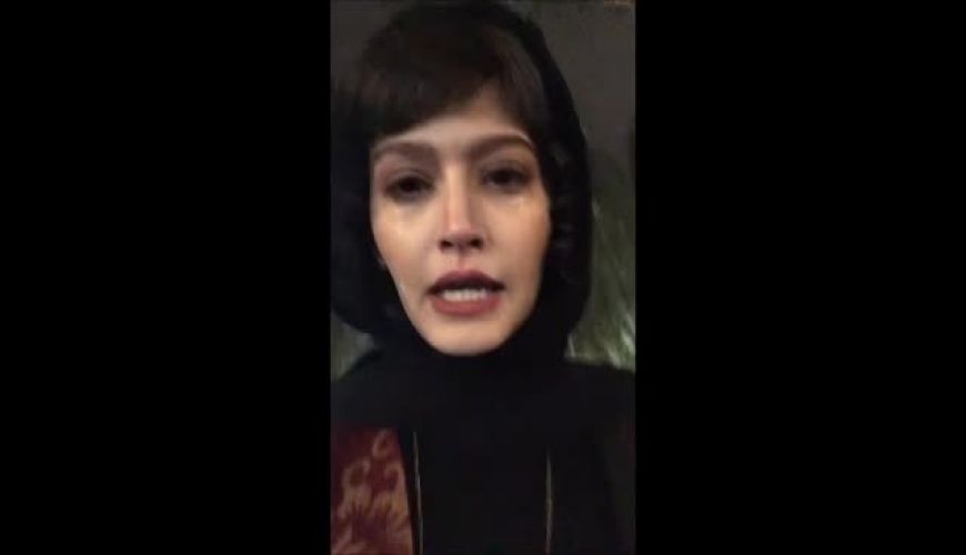 اشک های پردیس احمدیه برای داریوش مهرجویی بعد از پایان فیلمبرداری « لامینور»