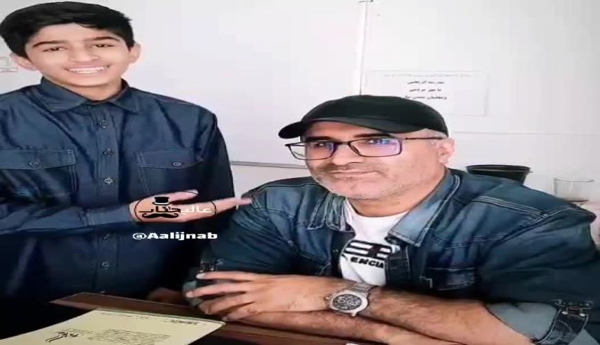 کلیپ تازه از پسر آذری زبانی که با گفتن  کیک نبود و واقعی بود معروف شد 