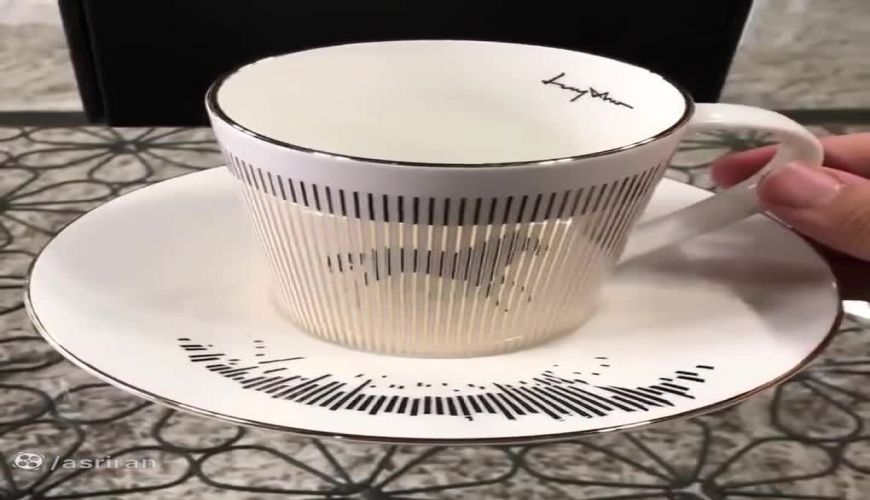 ویدیو جالب از یک فنجان و نعلبکی جادویی ؛ تجربه لذت نوشین چای