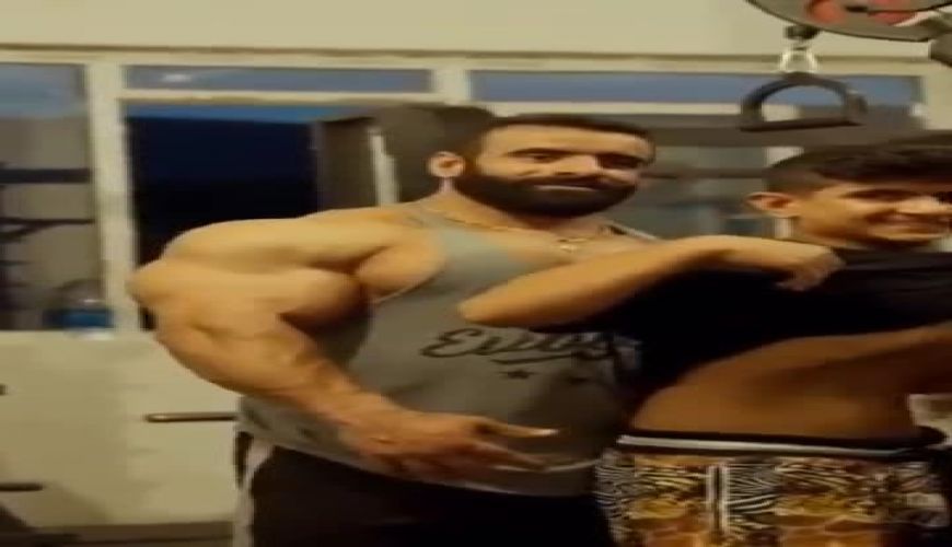 از دیدن هیکل پسر هادی چوپان شگفت زده می شوید