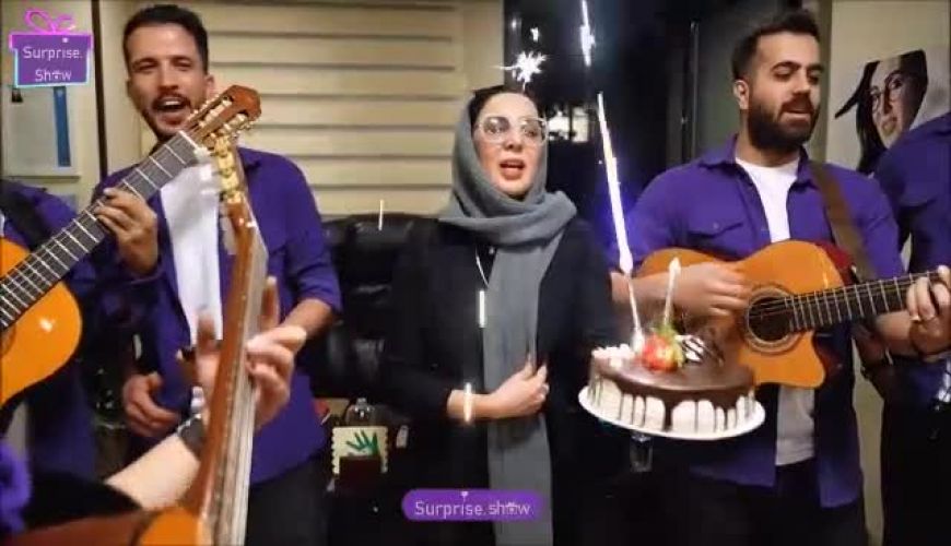 چهره جدید و شکسته شده لیلا بلوکات در جشن تولدش همزمان با رفع فیلتره پیجش