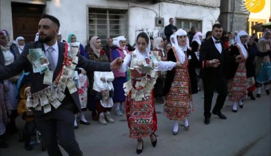 آرایش عروس دختر زیبای بغاری برای بهترین شب زندگی اش