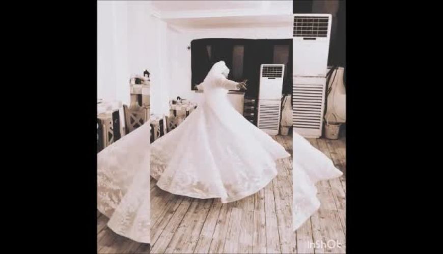 لباس زیبای عروس مه لقا باقری در جشن تولد فروغ  با دکلمه ایی دلنشین