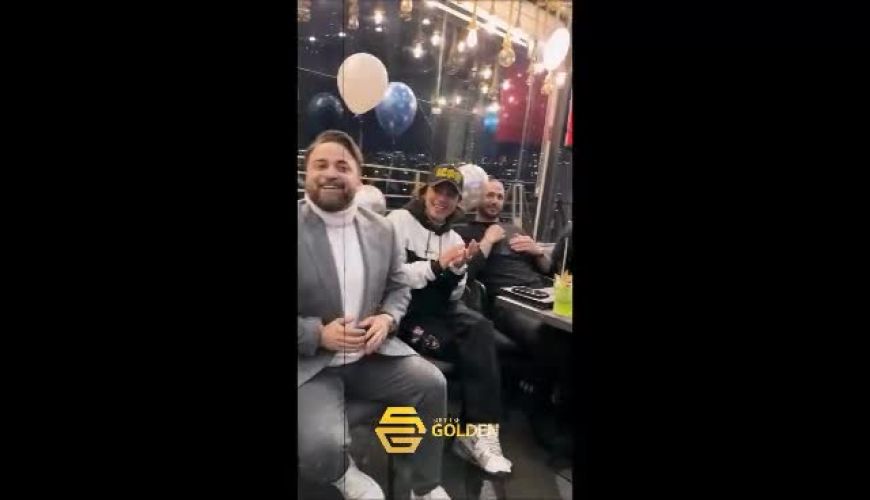 سورپرایز جالب بابک جهانبخش برای همسرش پریا پرتوی فرد در رستوران 