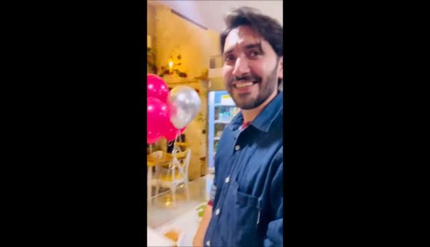 جشن تولد سارا منجزی چور همراه خواهرو برادرش