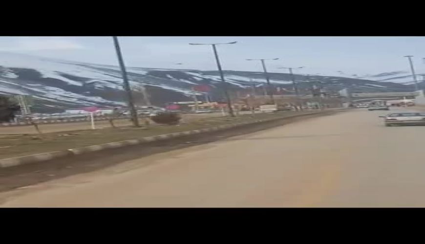 ویدیو حیرت انگیز از تفاوت بارش برف در مرز ایران و ترکیه / ابر دزدی واقعیت دارد؟