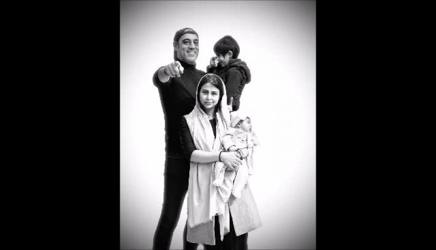 نهمین سالگرد ازدواج یاسمینا باهر و همسرش امیریل ارجمند