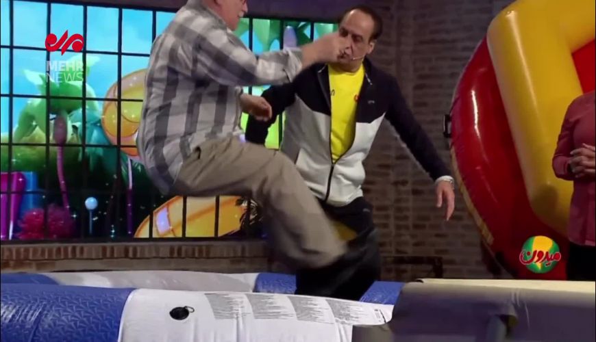 حادثه دلخراش برای کارشناس برنامه تلویزیونی میدون حین ضبط برنامه