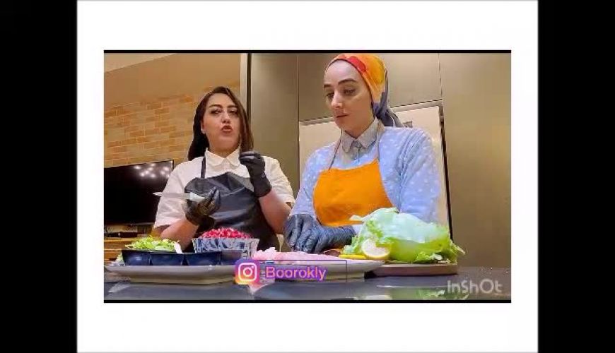 پخت یک غذای رژیمی خوشمزه از« دریا مرادی دشت » برای زنان باردار