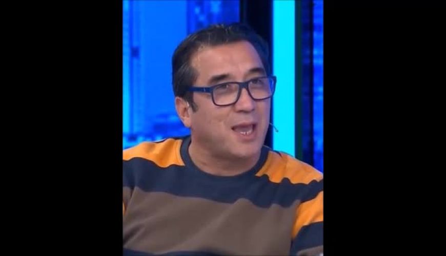 اشک‌های خداداد عزیزی با حضور ناگهانی پسرش امیرحسین روی آنتن زنده