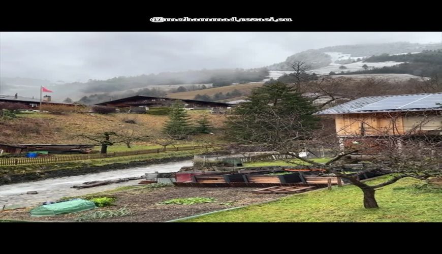 تصاویر واقعی از لوکیشن کارتون خاطر ساز « بچه های کوه آلپ »