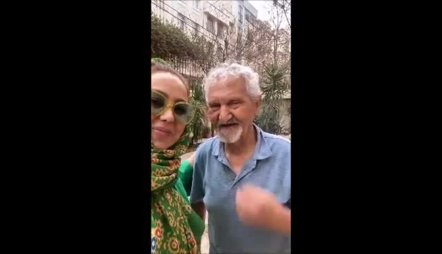 بهنوش بخیاری از حیاط زیبا و باصفای خانه پدری اش رونمایی کرد