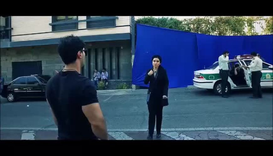 جذاب ترین صحنه سریال « گناه فرشته » آنچه از تصادف رعنا بهرخ بازیگر مانیا ندیده‌اید