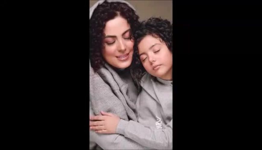 رونمایی نیلوفر شهیدی از دختر خوانده زیبایش رستا /  دخترش چقدر شبیه خودش شده