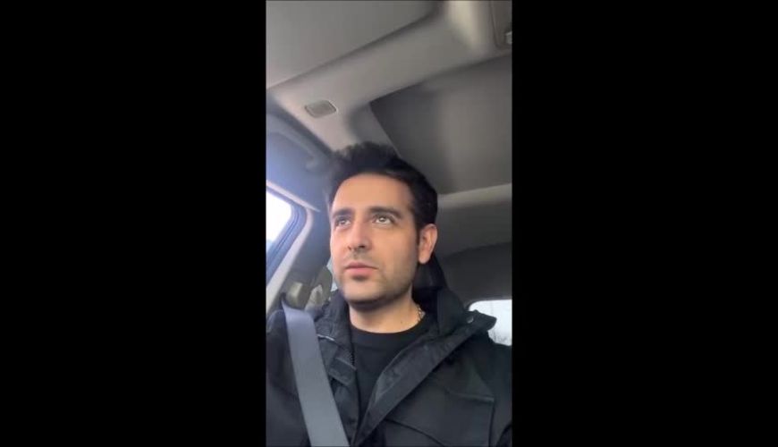 دابسمش قشنگ و دیدنی امیرحسین آرمان کاوه سریال مانکن در ماشین / آهنگ زیبایی از محمد اصفهانی