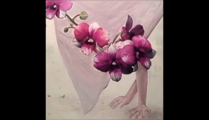 خلاقیت منحصر بفرد آناهیتا درگاهی با ترسیم نقاشی هایی که حال و هوای بهاری دارد / خانم بازیگراز هر انگشتش یه هنر میباره