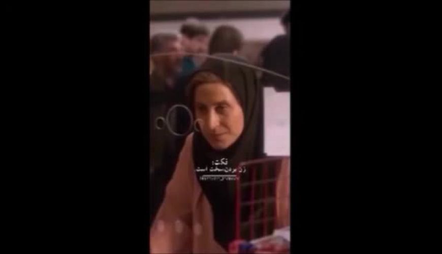 سکانسی از بازی « فاطمه معتمدآریا » در فیلم عامه پسند که پربازدید شد