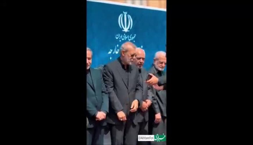 تصاویری غم‌انگیز از وداع با شهید حسین امیرعبداللهیان در محوطه وزارت امور خارجه 