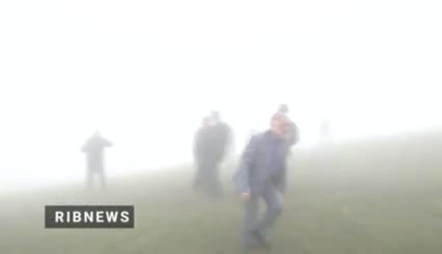 لحظۀ تماس آیت‌الله آل‌هاشم با وزیر نیرو پس از سانحه سقوط بالگرد