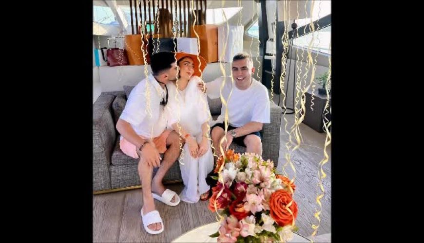  تولد رویایی آزاده زارعی در دل دریا در کشتی تفریحی / جشنی با نمایی خیره‌کننده از آسمان‌خراش‌های دبی 