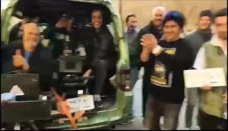 ویدیوی جالب از پایان فیلمبرداری فیلم زودپز به کارگردانی رامبد جوان