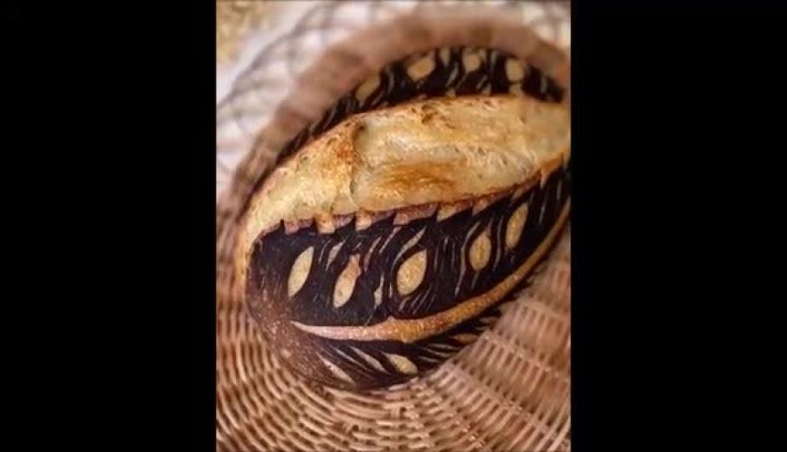 نان‌هایی که نمی‌توان خورد، فقط باید تماشا کرد / خلاقیت شگفت انگیز نانوا ایرانی جهان را به وجد آورد