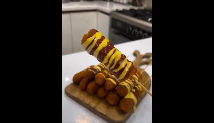 این کورن داگ هم خوشمزست هم ۱۵ دقیقه‌ای آماده میشه