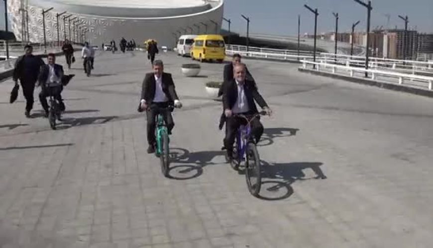 پزشکیان مسیر سلامت را در سفر به اصفهان رکاب  زد