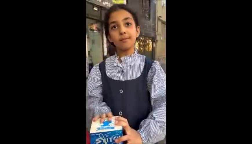 بازی احساسی سوفیا مقابل دوربین پدرش منوچهر هادی