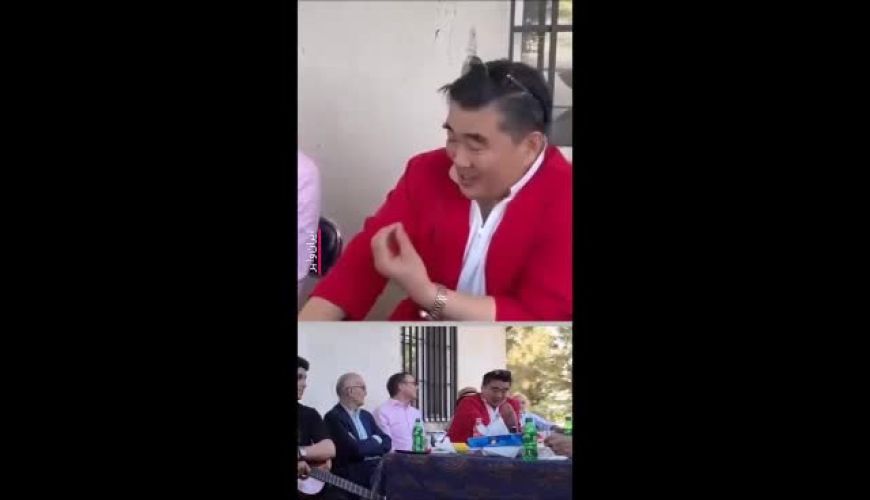 آواز خوانی سفیر کره جنوبی در تهران ،  ببین نازنین مریم رو چطوری میخونه !!