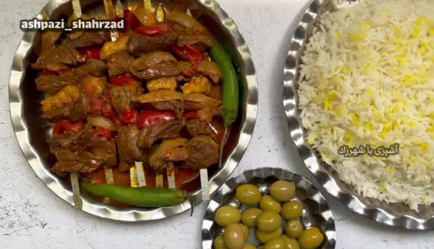 کباب حسینی اصفهان با گوشت  بسیار لذیذ