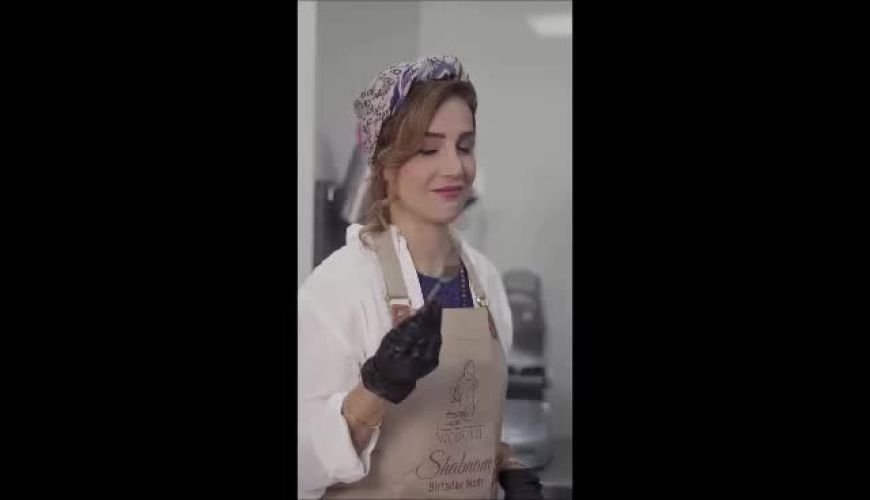 اشپزی شبنم قلی خانی به همراه دخترش شانا