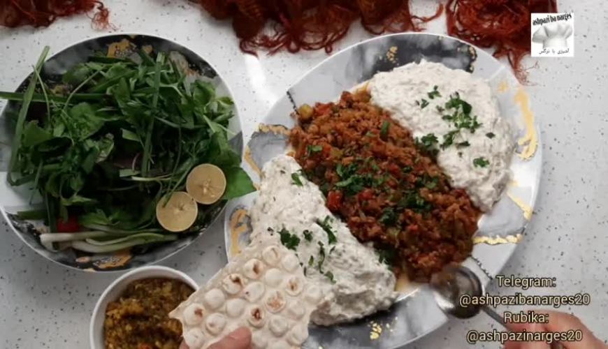 طرز تهیه کباب علی نازیک ترکیه یه کباب خوشمزه و خاص