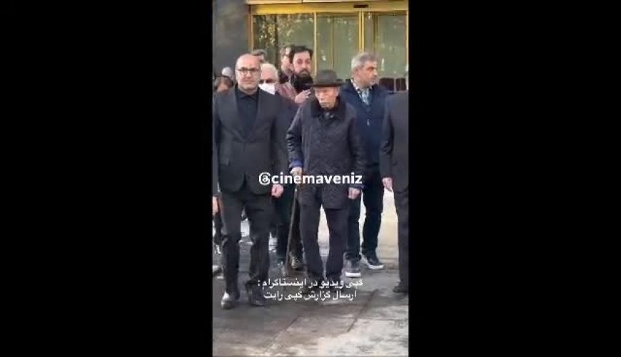 حضور هنرمندان مشهور در مراسم تشییع هادی مرزبان