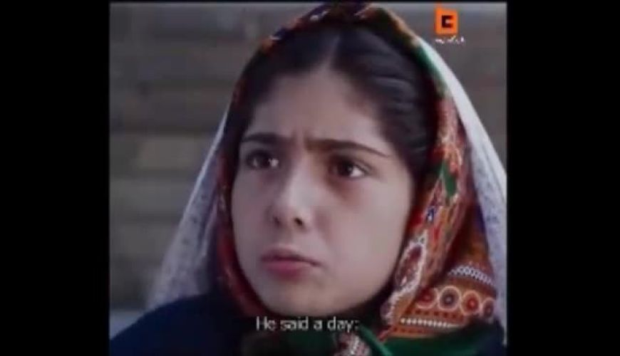 باران کوثری در ۱۲ سالگی با یک چادر خیلی بامزه! 