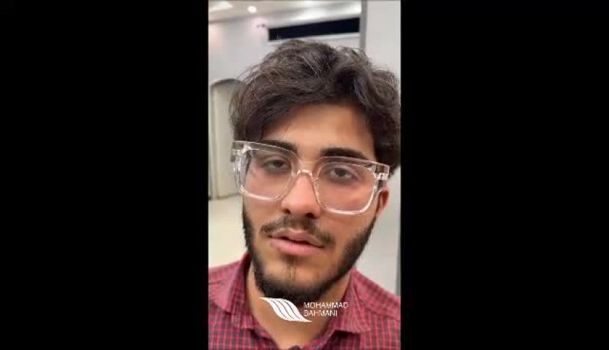 پسر ۱۸ ساله‌ای که برای شب دامادی رفت آرایشگاه و با استایلی کاملاً جدید همه مهمان‌ها را شگفت‌زده کرد