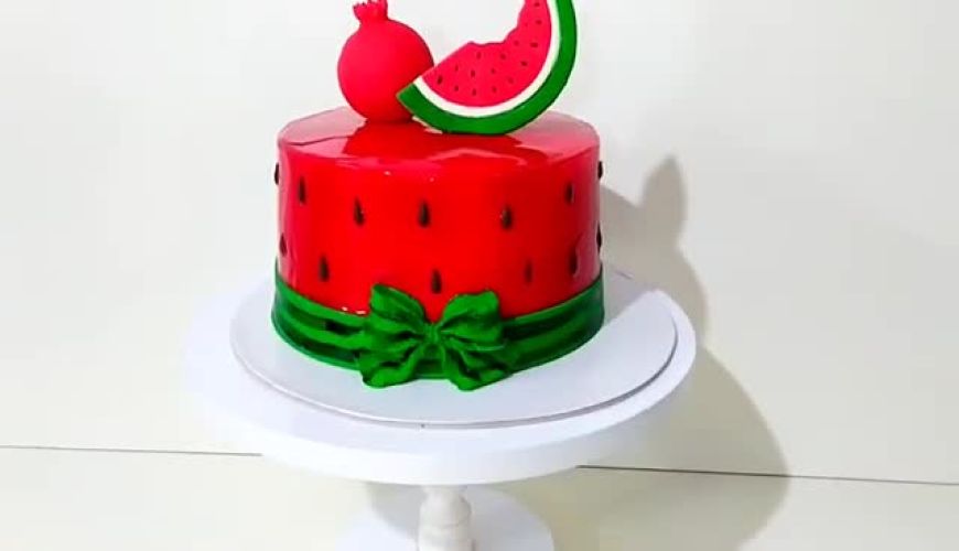 کیک یلدایی ، ایده کیک شب یلدا 