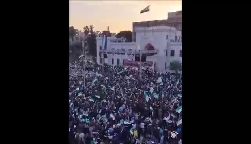 جشن اولین سالگرد سرنگونی بشار اسد در سوریه 