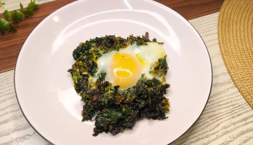 هم خوش‌رنگ، هم سریع، هم مقوی! راز نرگسی اسفناج خوش‌عطر رو ببین