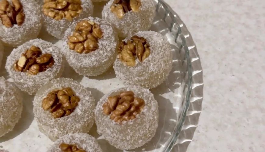 طرز تهیه باسلوق /باسلوق گردویی